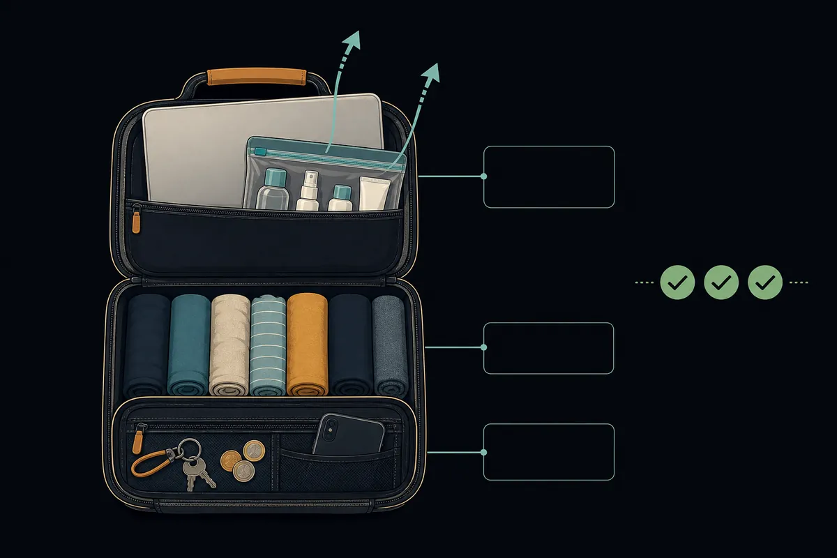 Pack a carry-on to clear security faster